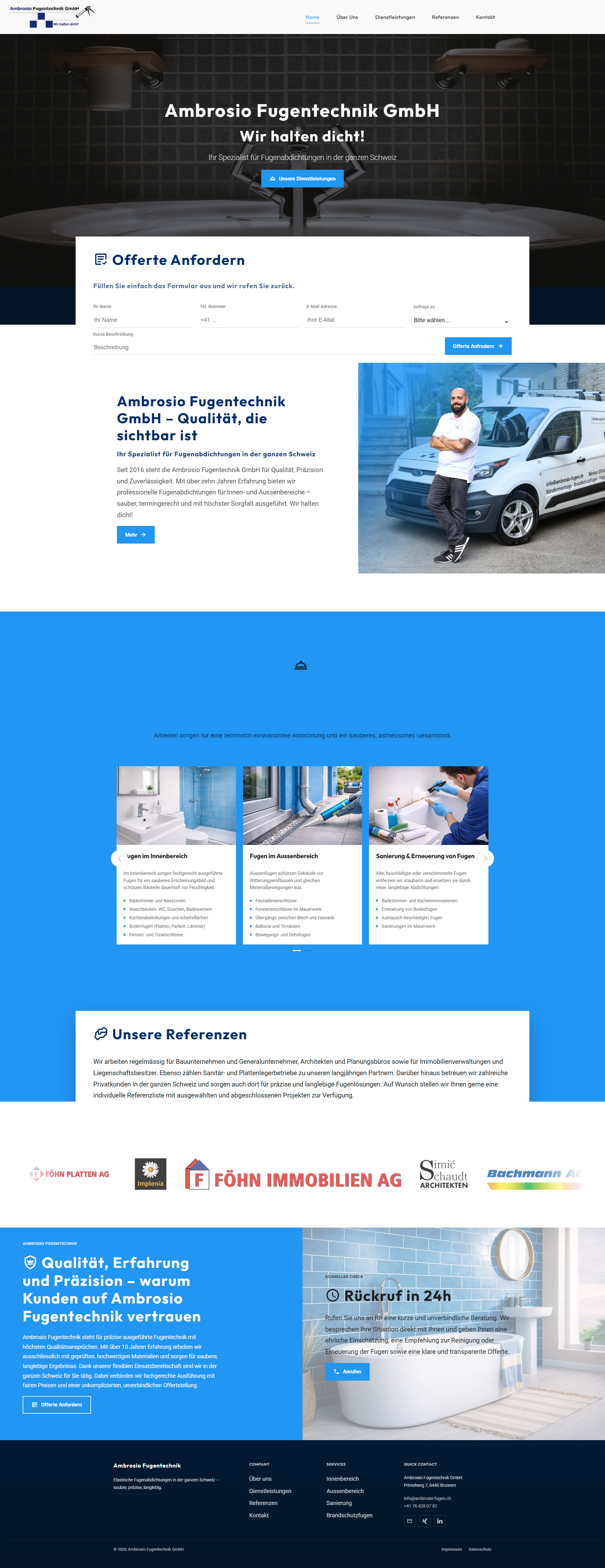 Ambrosio Fugen website
