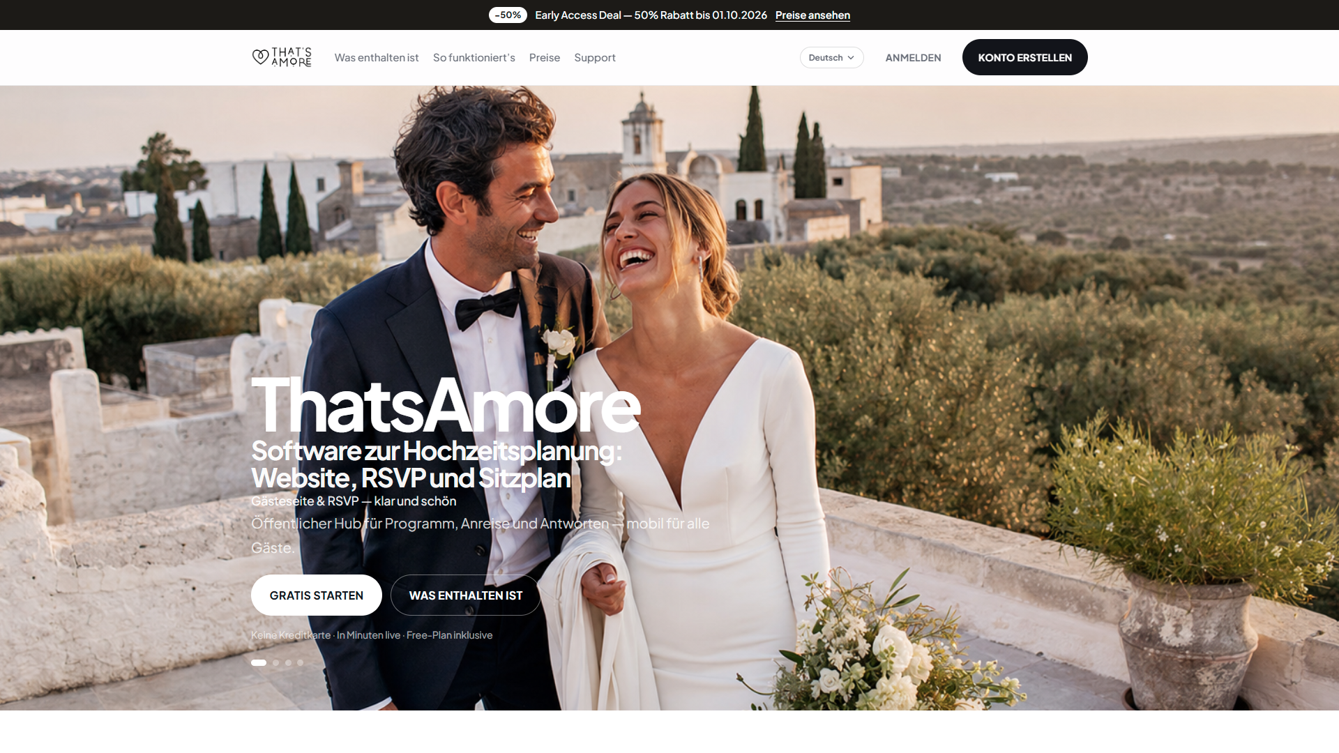 ThatsAmore wedding platform